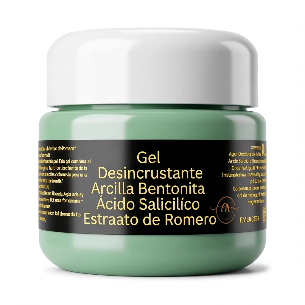 Gel Desincrustante con Ácido Salicílico, Bentonita y Extracto de Romero 250 g