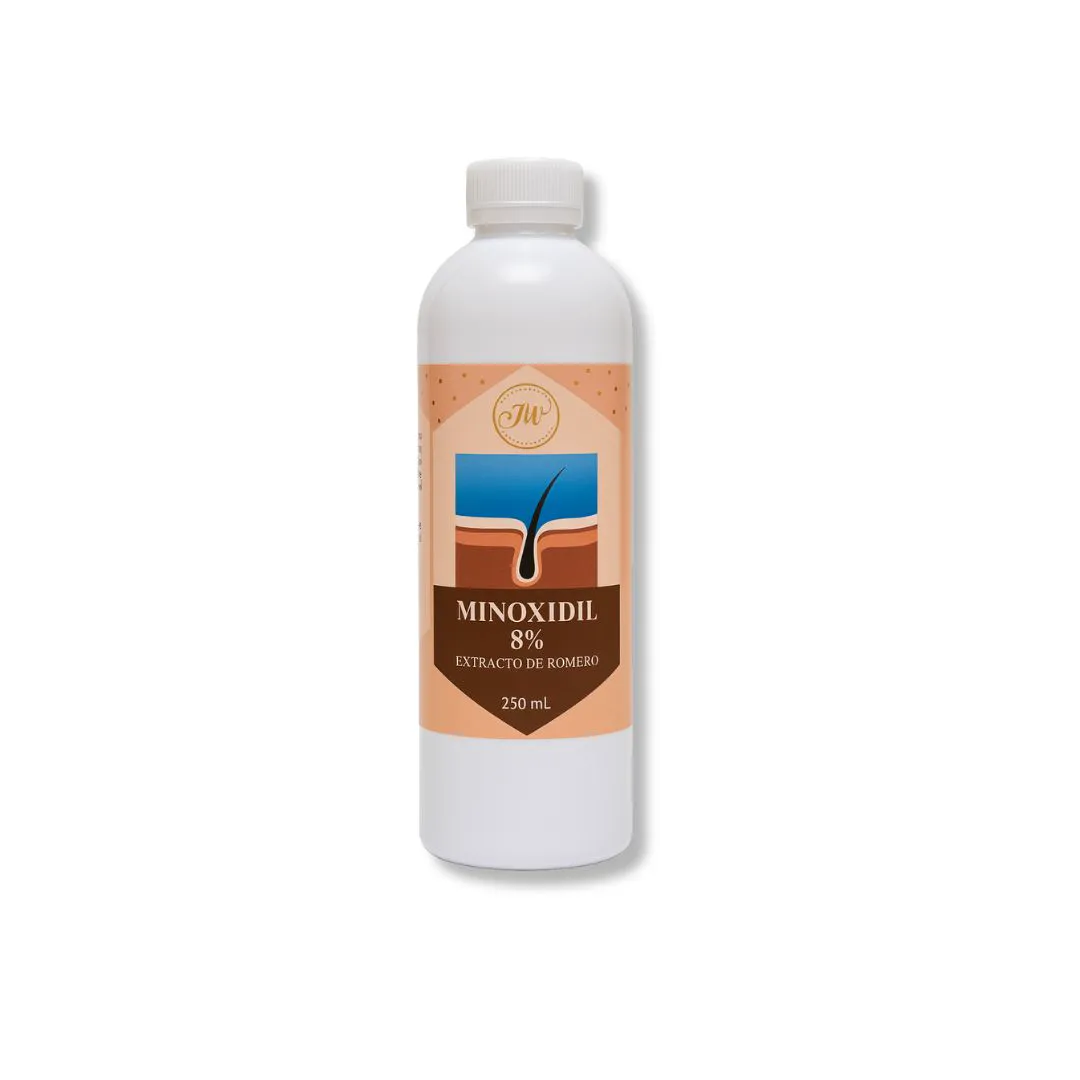 Suero Capilar Minoxidil 8% + Extracto de Romero